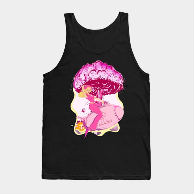 barbie oppenheimer new stye Tank Top by unknow user